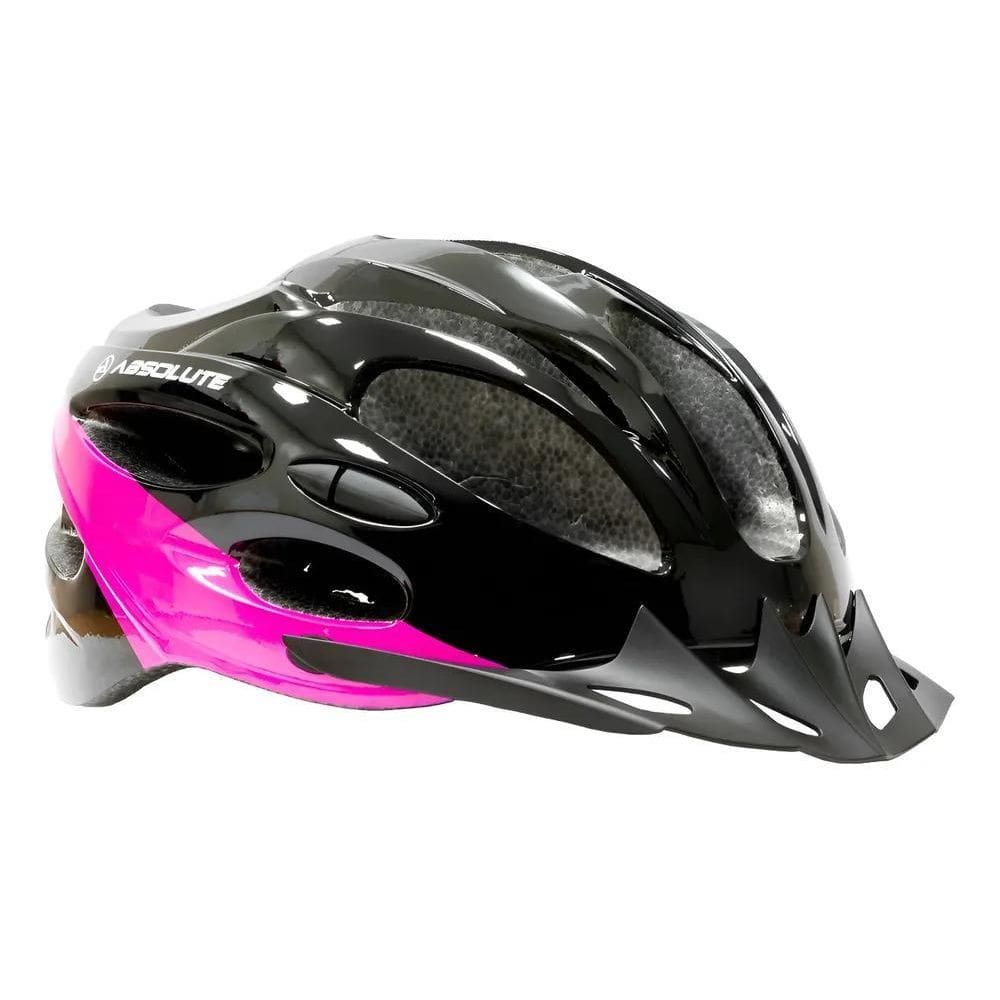 Capacete De Ciclismo Absolute Mia Pto/Rosa Co Preto-Rosa M