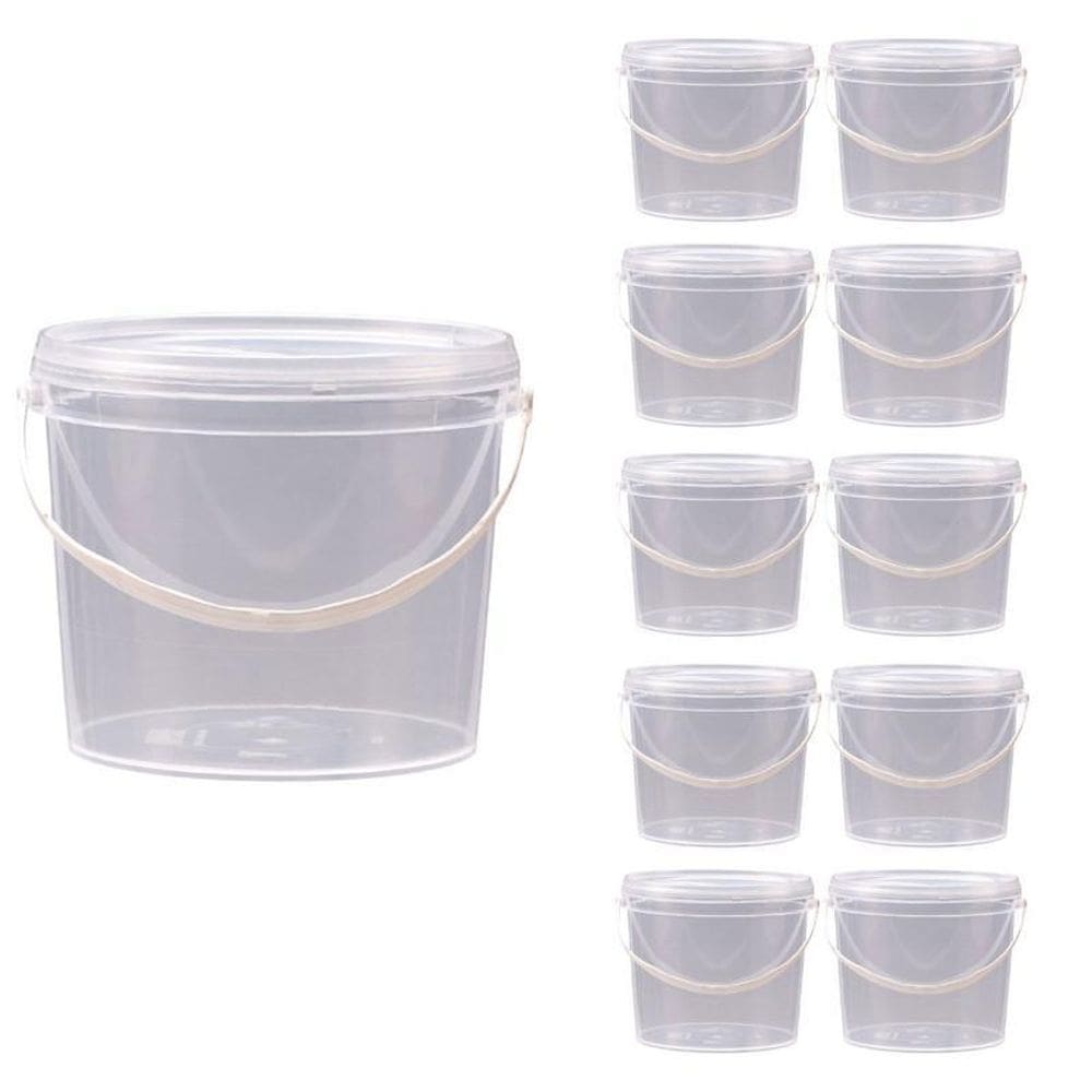 Balde 1.8L Para Armazenar Lentes E Filtros 10 Pçs