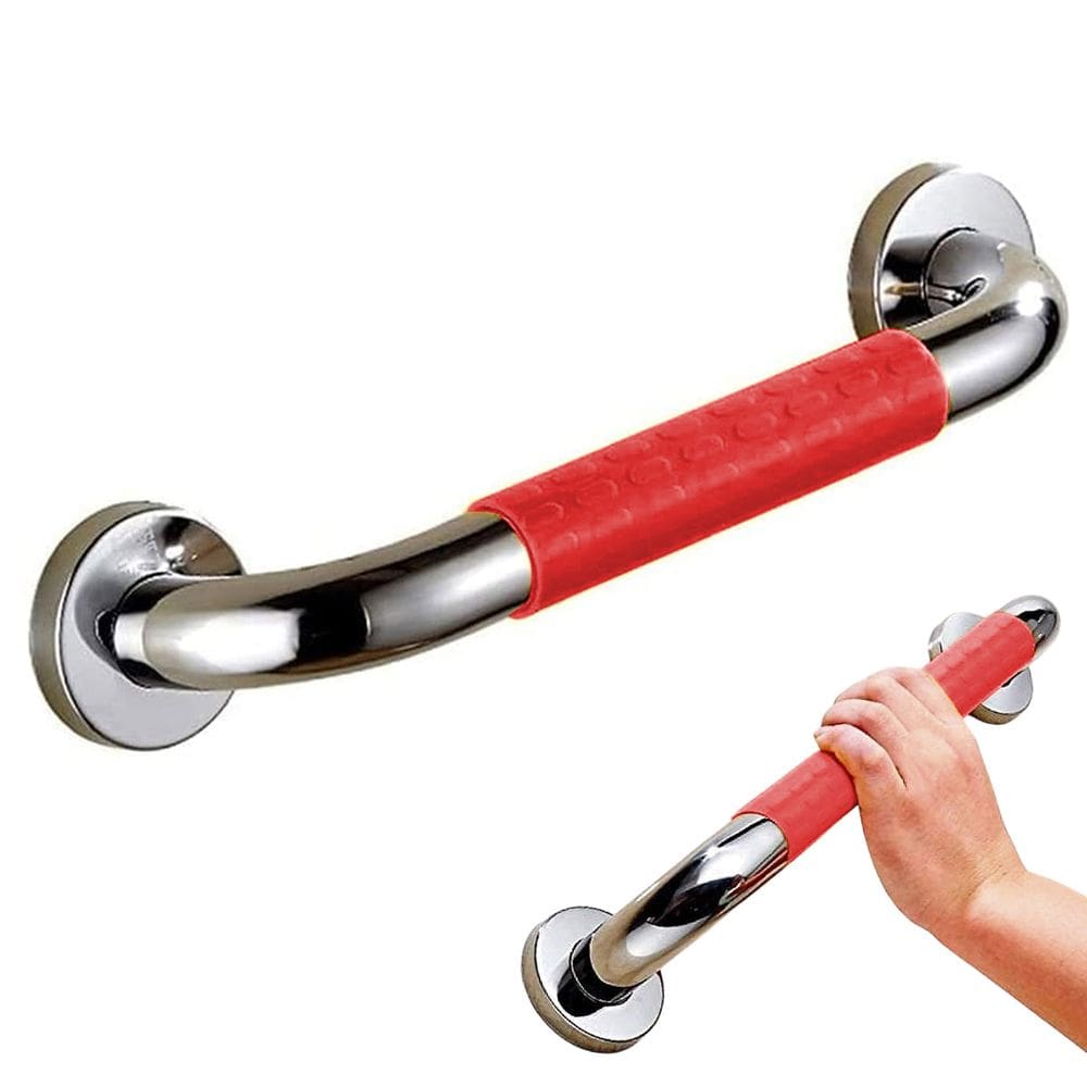 Barra Alça De Apoio 4cm Antiderrapante Suporte Anti Queda Banheiro Box Escada Corrimao