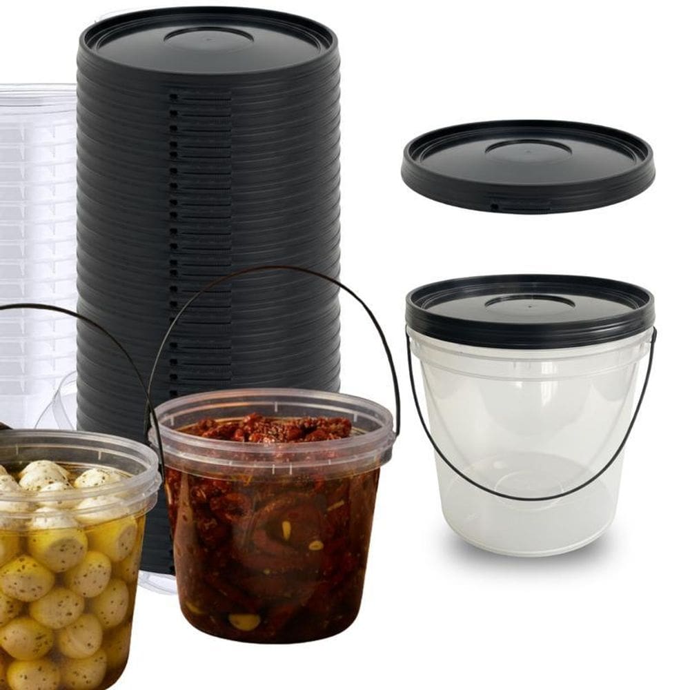 Balde 3.2L Para Colocar Pretinho - 7 Pçs