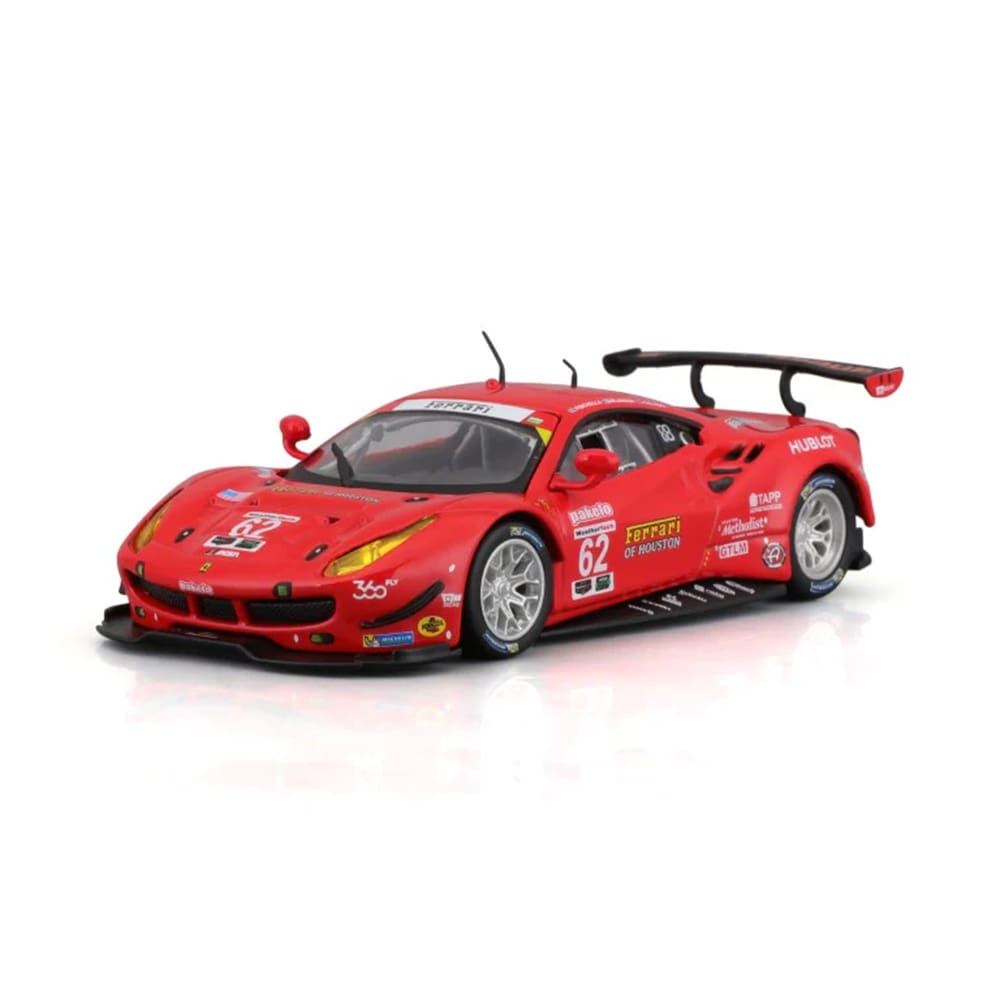 Miniatura Carro BBurago 2017 Ferrari 488 GTE 1:43