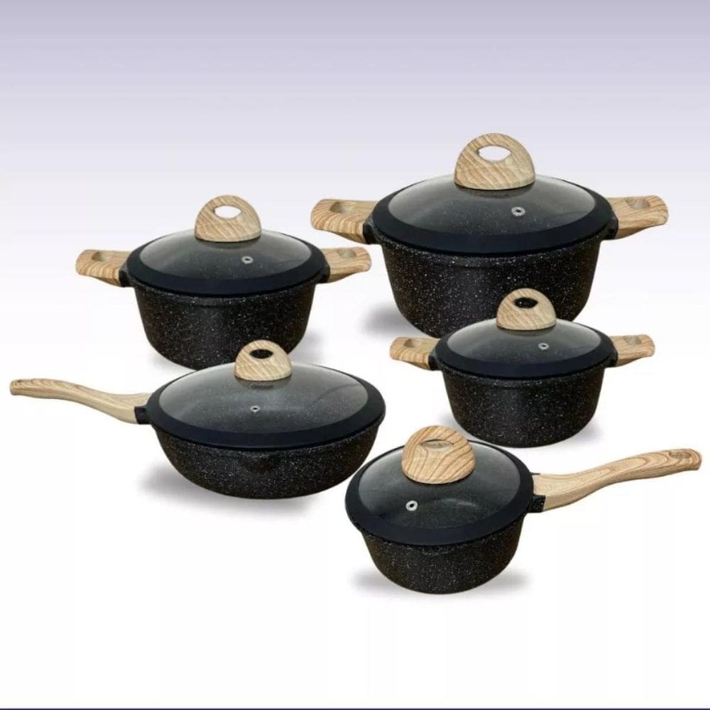 Panelas Modernas Cor Preta Presente