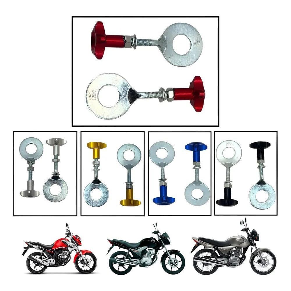 Esticador De Corrente Cg Titan 150 Cg Titan 160 Fan Vermel