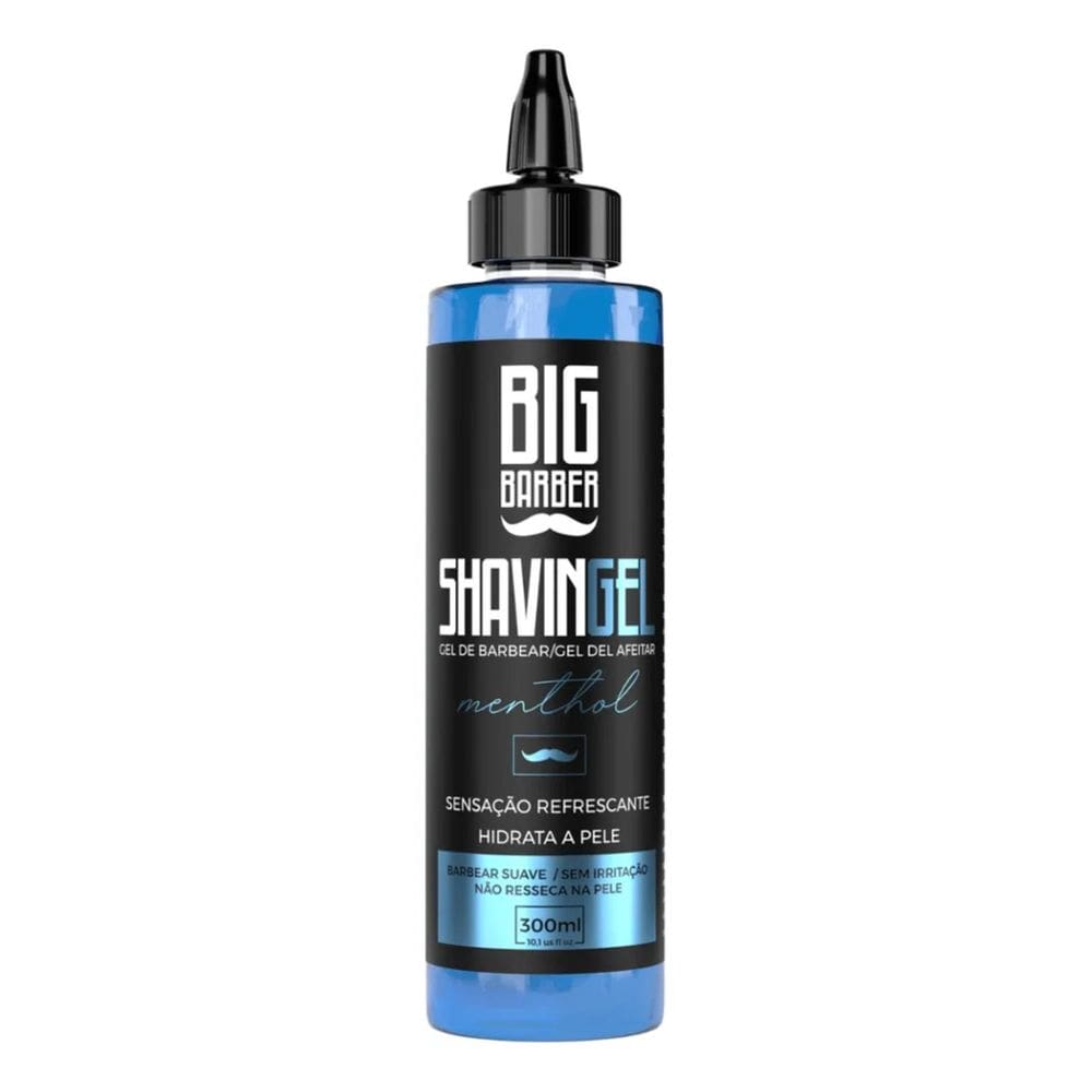 Shaving Gel De Barbear Antibacteriano Hidratante Big Barber
