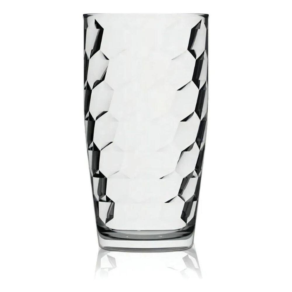 3X Conjunto De 6 Copos De Vidro Nadir 300Ml - Poema Cor Tran