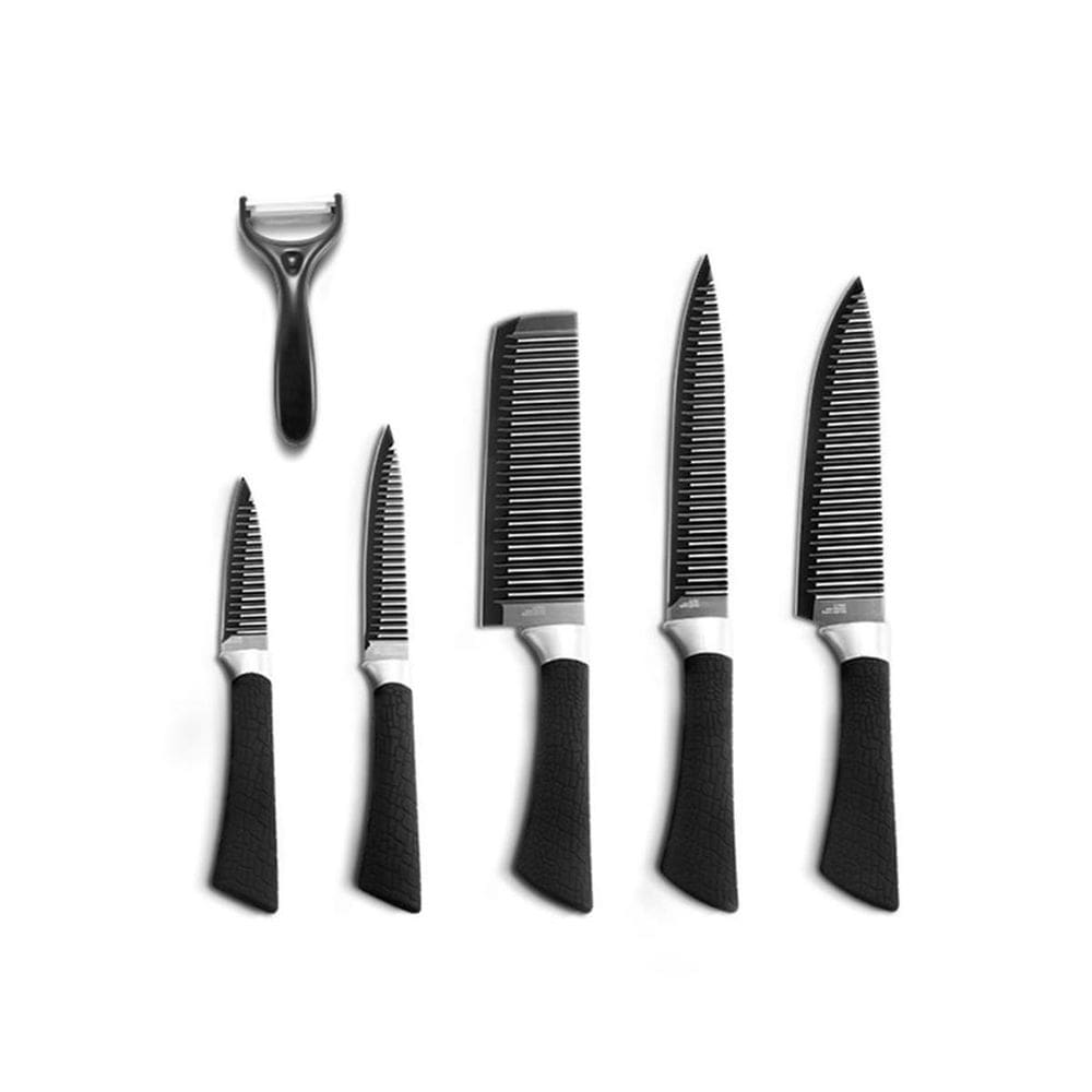 Conjunto 6 Pcs Facas Churrasqueiro