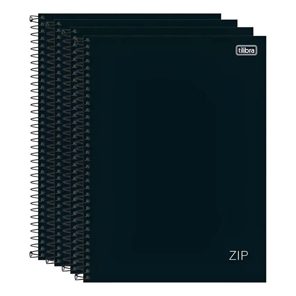 Caderno Universitário 1 Matéria Zip Tilibra 4 Unidades