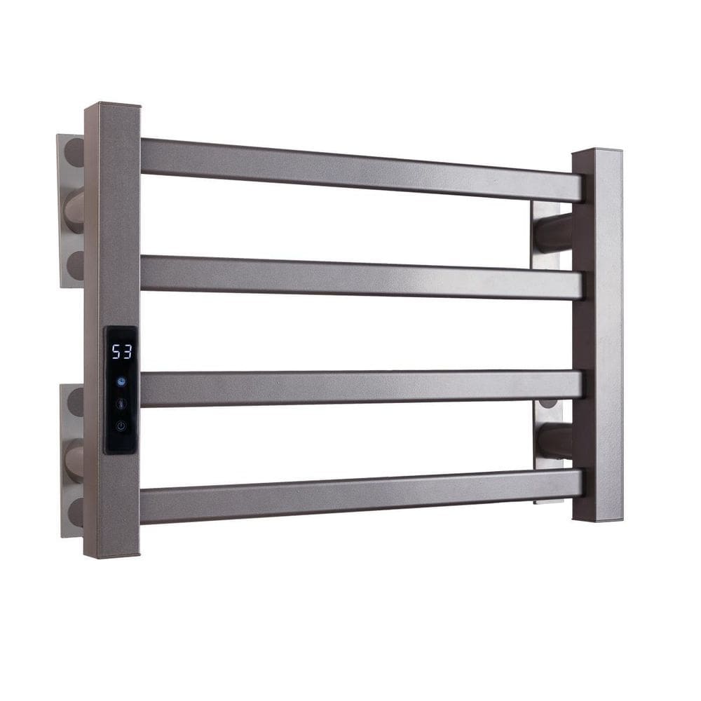 Toalheiro Elétrico Térmico Aquecido 30X 45 - Cinza - 220V