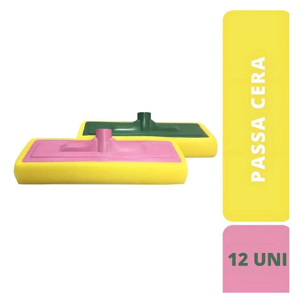Rodo Passa Cera Espuma Para Pisos Com 12 Uni Full