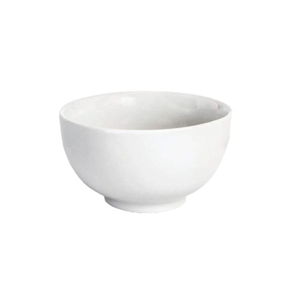 Tigela Redonda Branca De Melanina 15Cm Praticidade