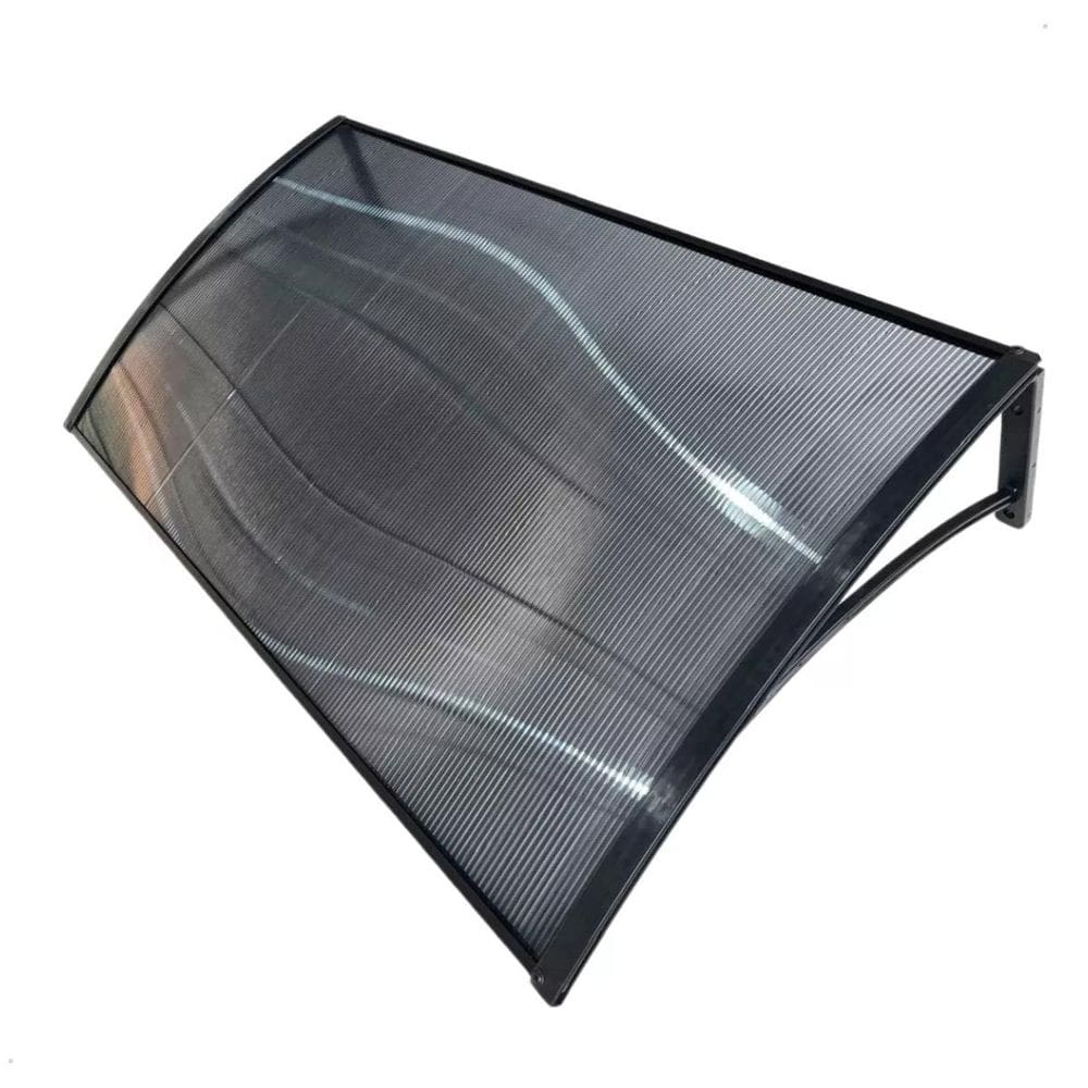 Toldo Policarbonato 1M X 50Cm Cobertura Portas E Janelas