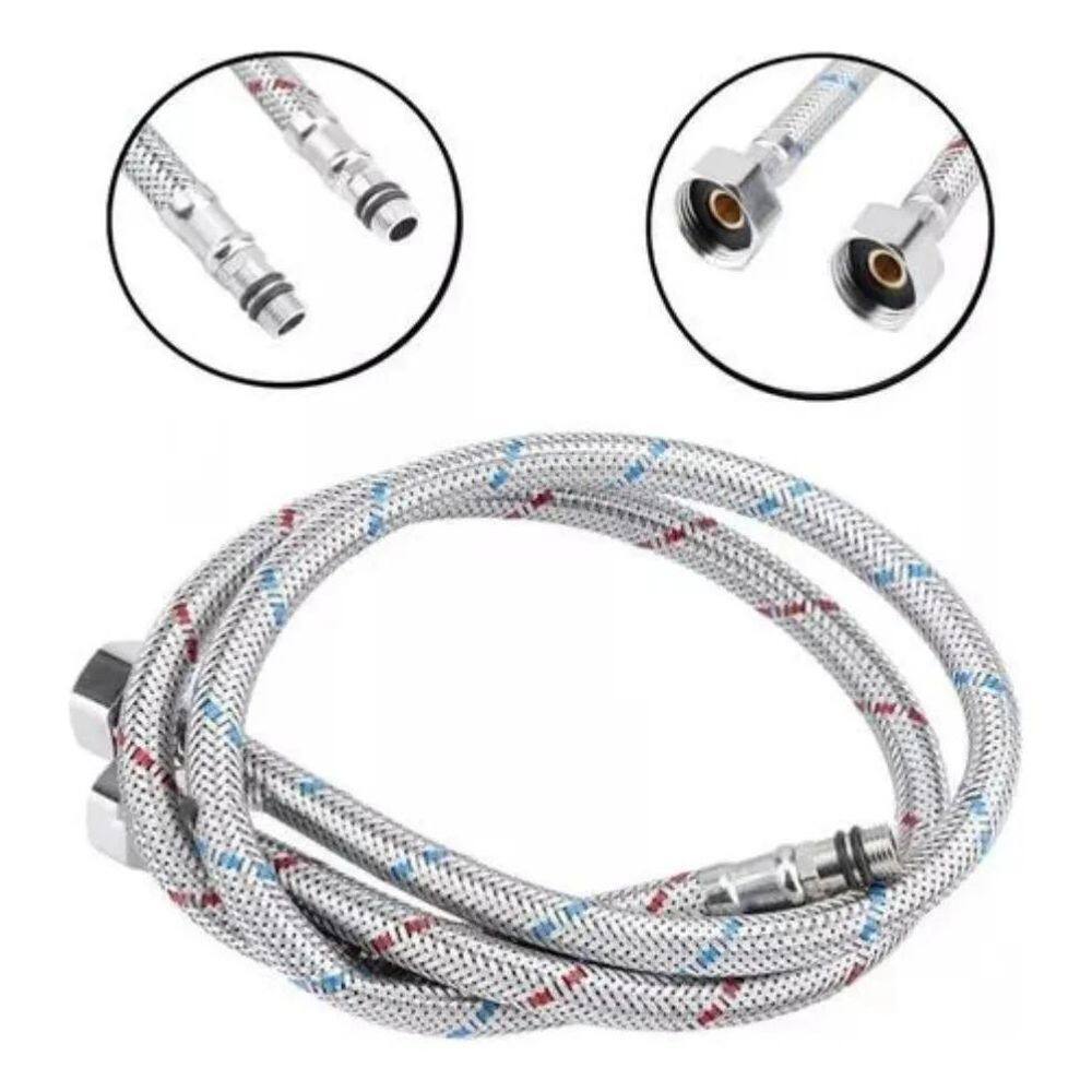 Engate Mangueira Flexível Misturador Monocomando 50 Cm Par