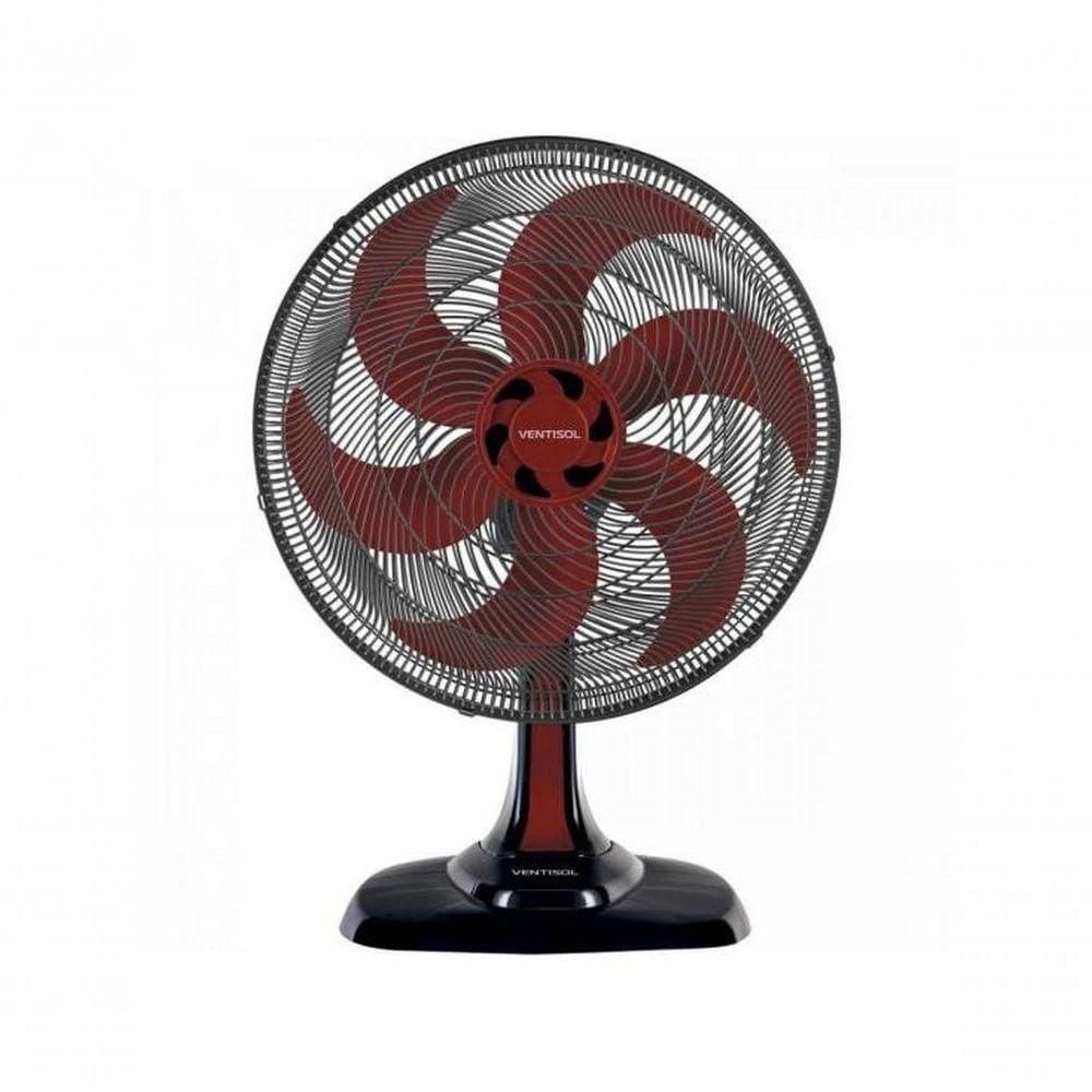 Ventilador De Mesa Ventisol Turbo 6 50cm Vermelho 110V