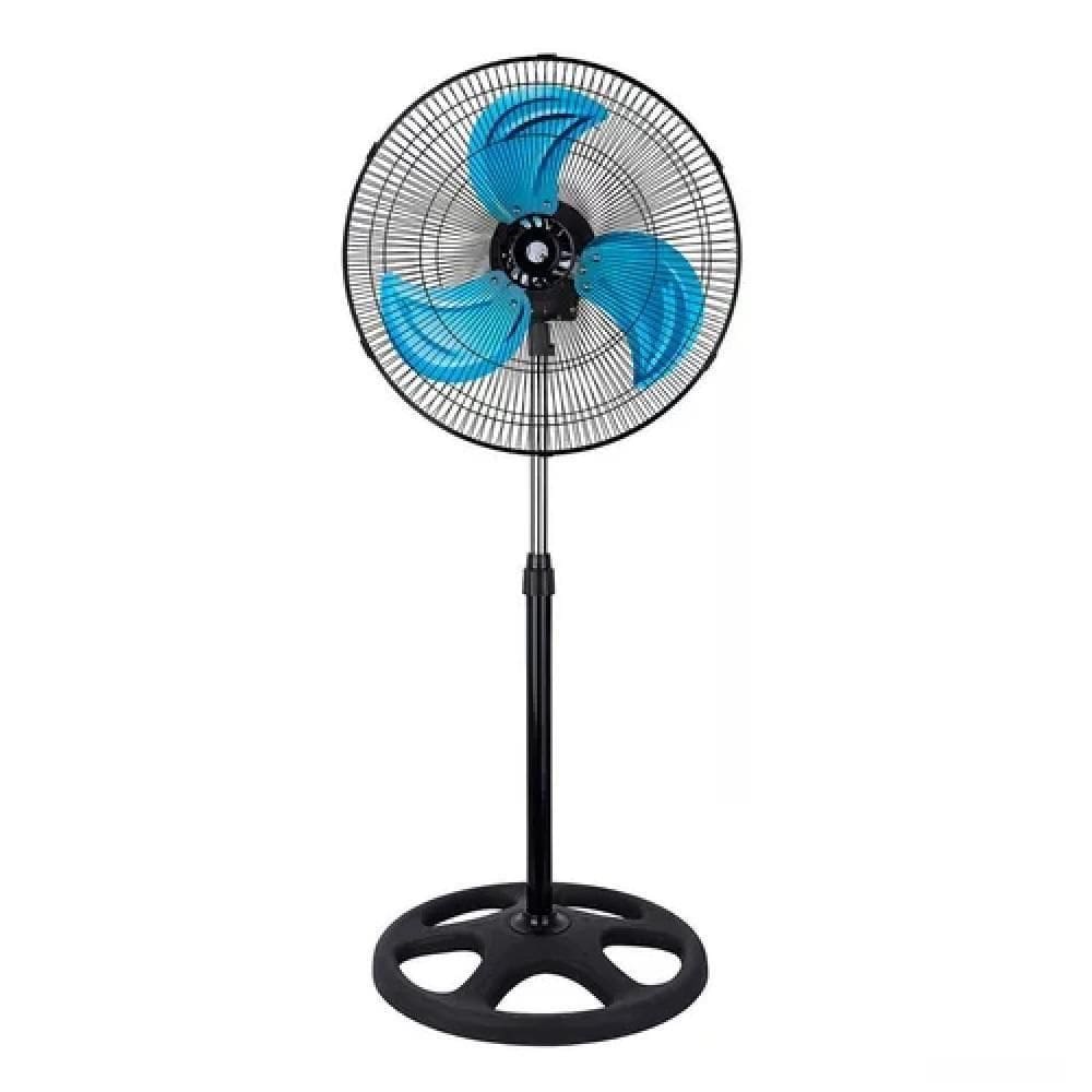 Ventilador Coluna 220v De Chao Potente 3 Velocidades 45w Coluna Pedestal Giratorio 3 Velocidades Turbo Sile