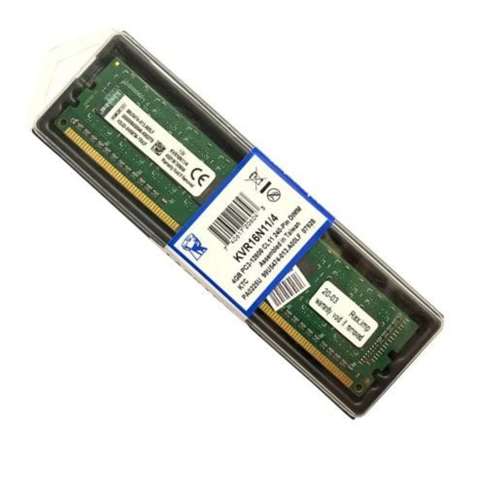 Memória Kingston  4GB  1600MHz  DDR3 - KVR16N11/4