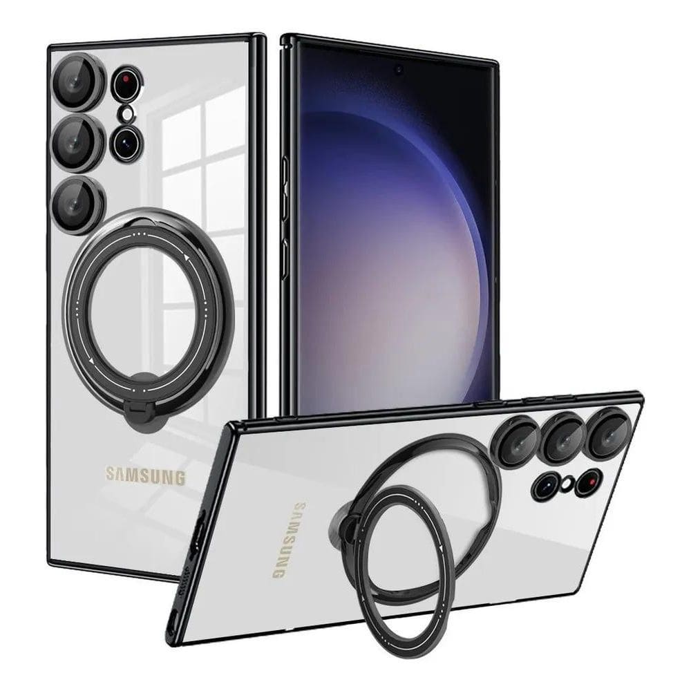 Capa Capinha Proteção Para Samsung Magsafe Co Prateado A35 5