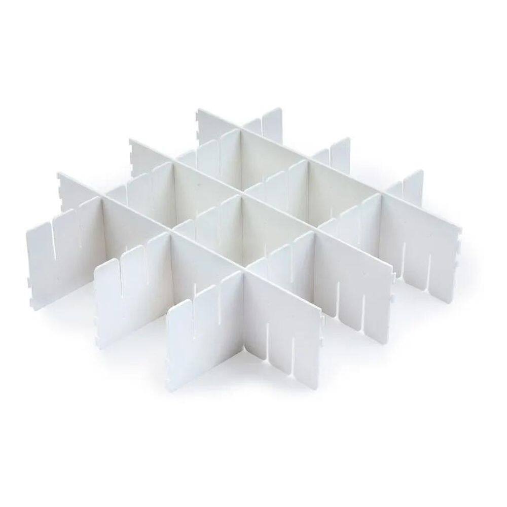 2X Kit 10 Organizadores Colmeia De Calcinhas, Meia,Cueca,Gav