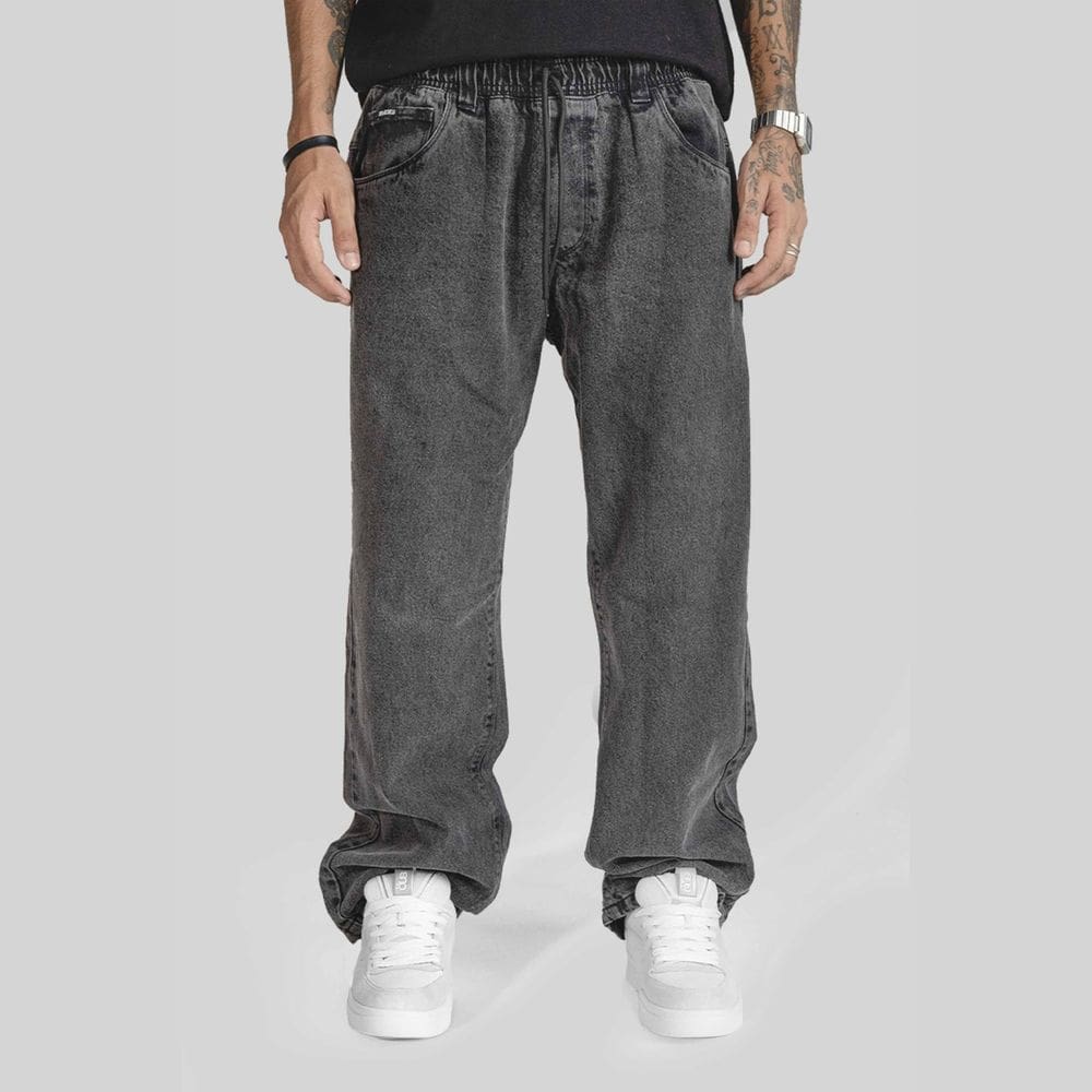 Calça Alive Jeans SemiBaggyStone | Preto