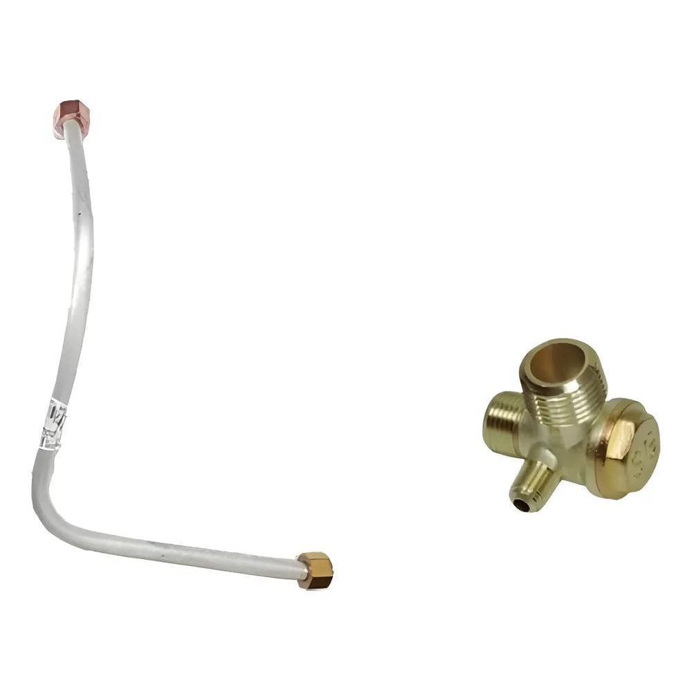 Serpentina + Valvula Retencao Compressor Motomil Chiaperini