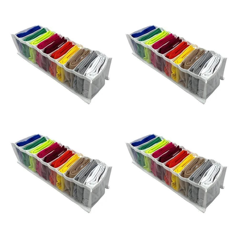 4 Colmeias Organizadoras Gavetas Calcinhas Meias Cuecas Cor