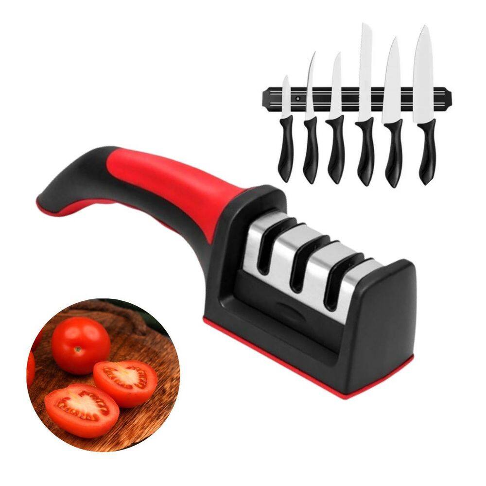 Amolador De Facas 3 Opções Afiar Inox