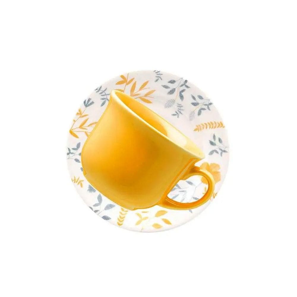 Xícara De Chá Com Pires Donna Bem-Te-Vi 180Ml 1 Un - Biona