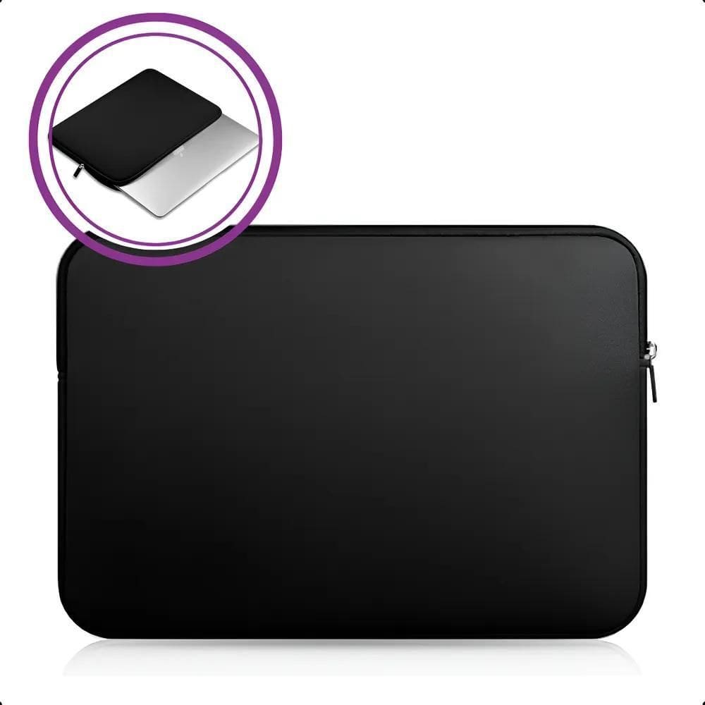 Case Pasta Maleta Capa Para Ultrabook Notebook 14,1 Preto 14