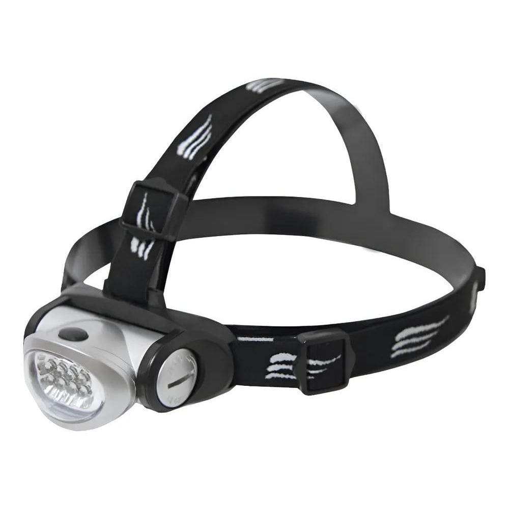 Lanterna De Cabeça Turbo Led 8 Leds Para Esportes E Aventura