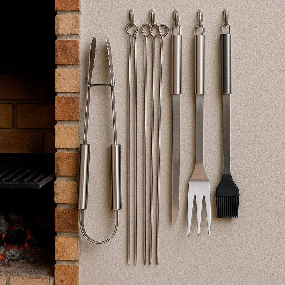 Kit Churrasco Ideal Para Cozinha Ou Caseira