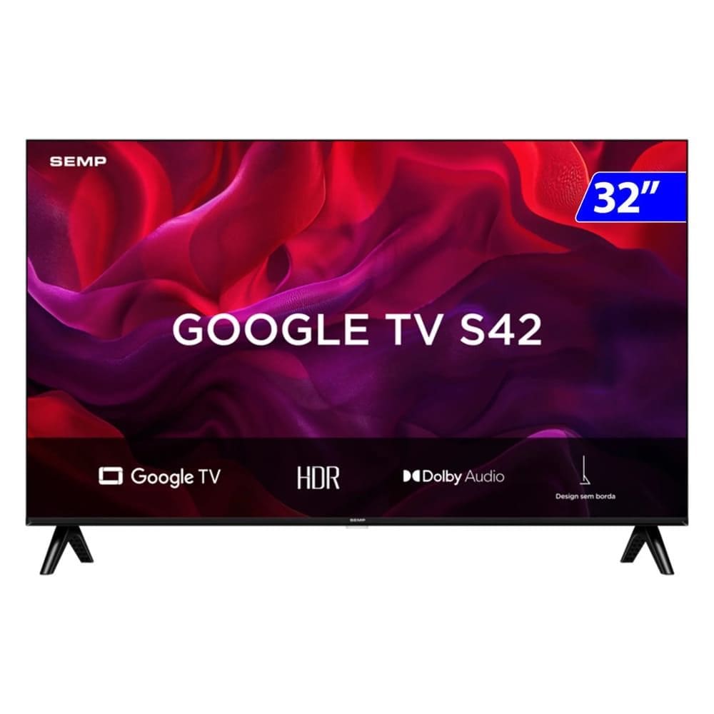 TV 32P SEMP LED Google TV Android HD - 32S42