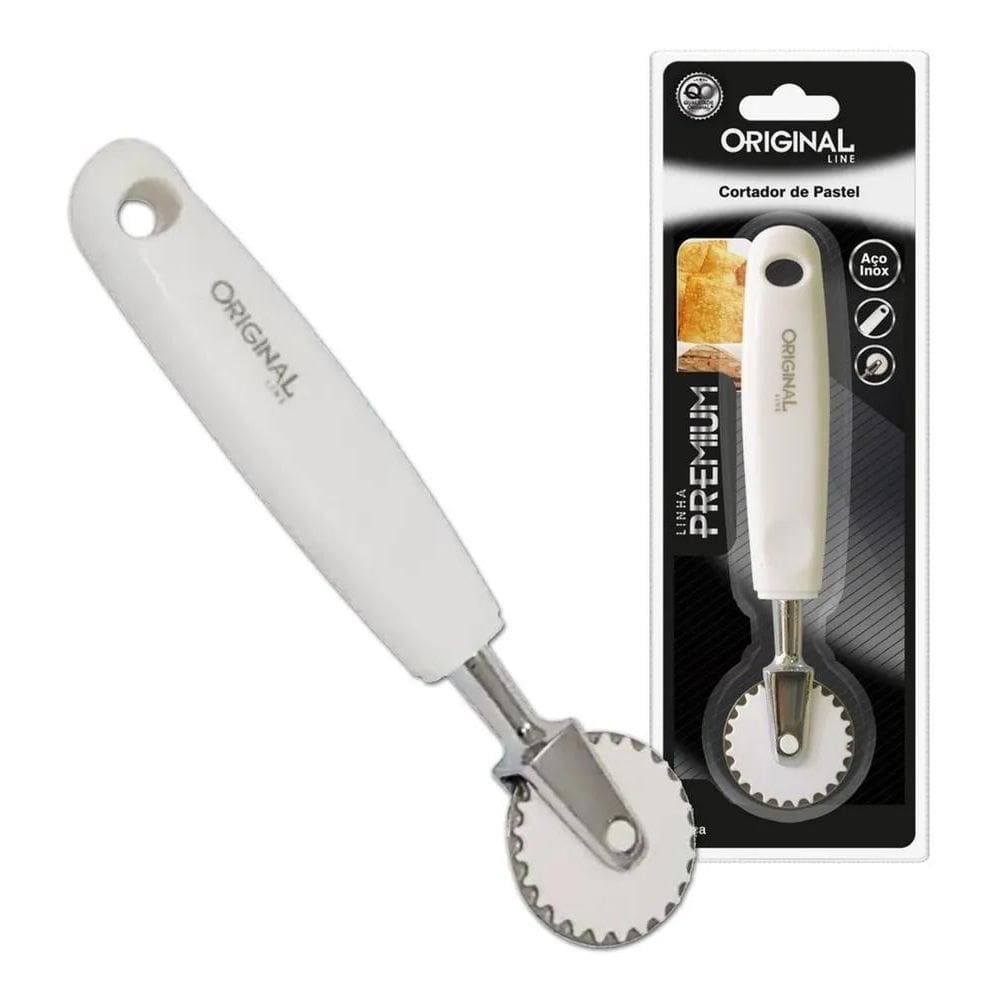 10X Carretilha Corta E Fecha Pastel Cortador Fechador De Ma