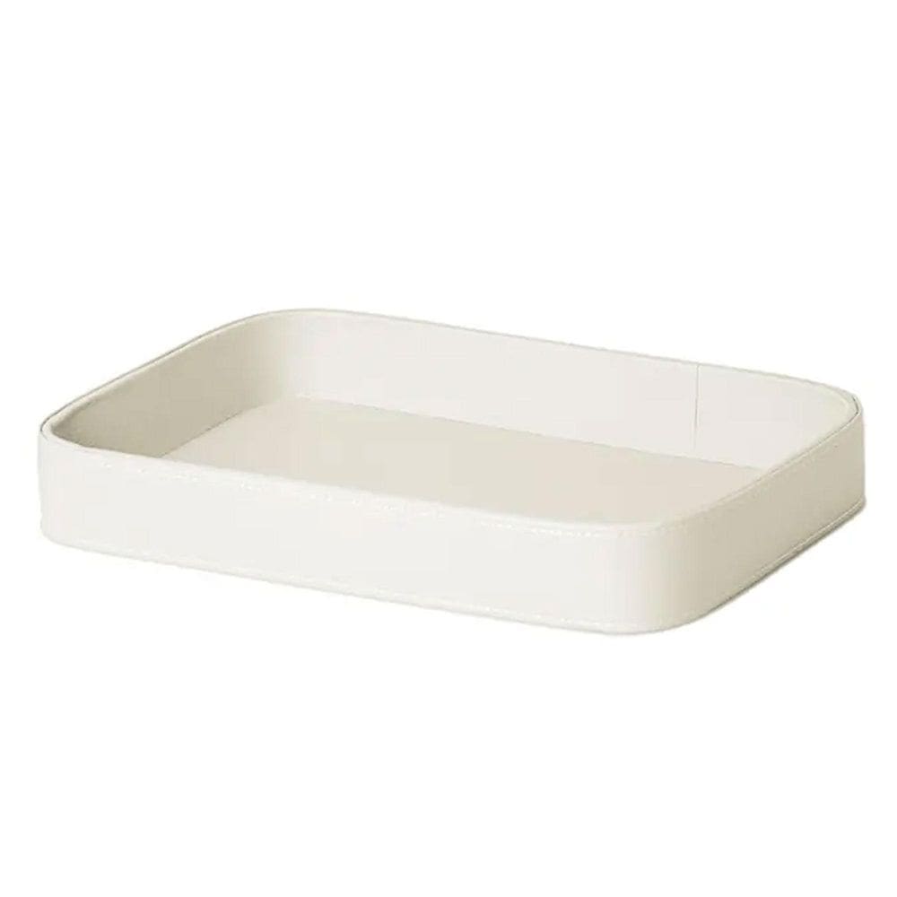 Bandeja Decorativa Elegância Para Casa Marfim
