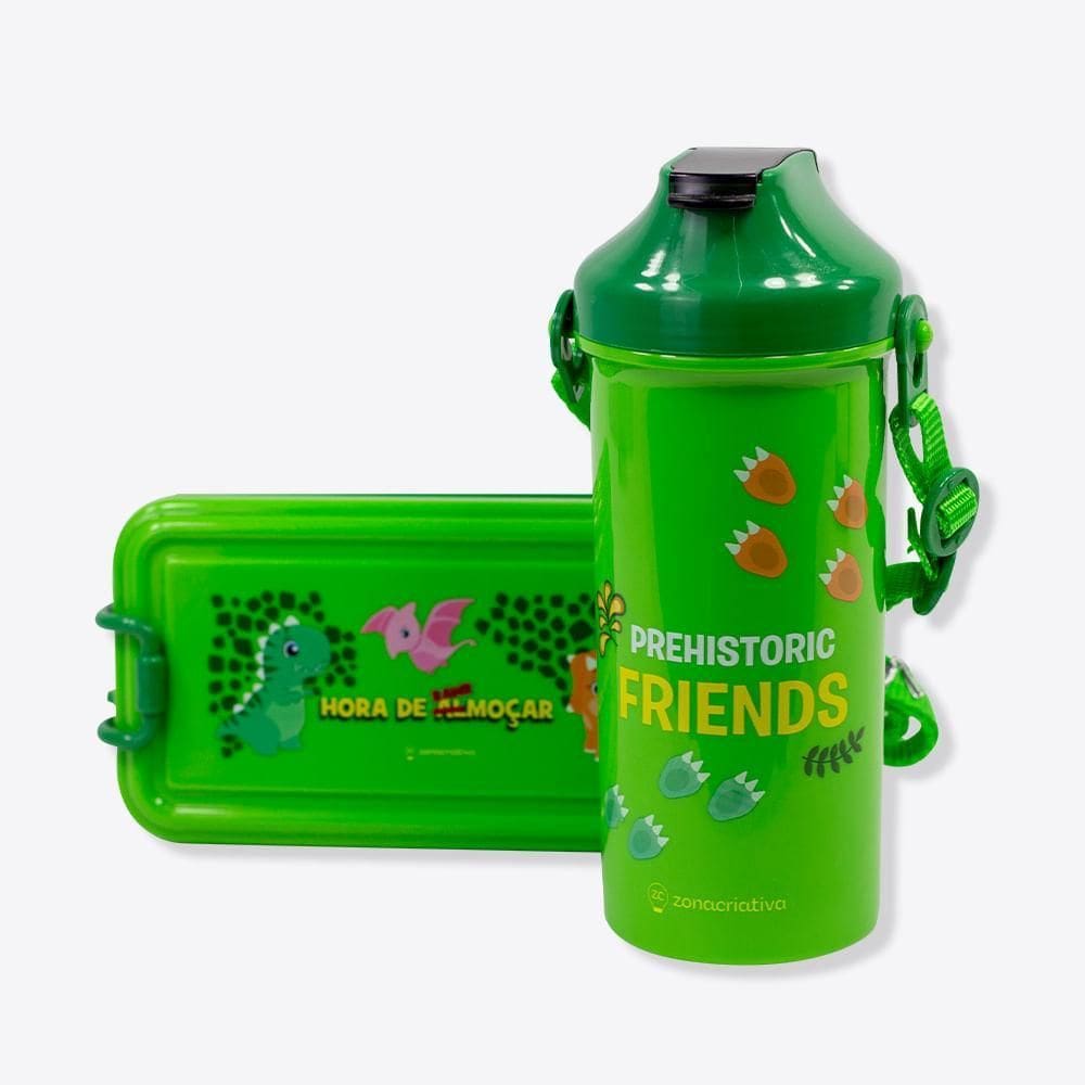 Kit Marmita Dinossauro - Zonacriativa
