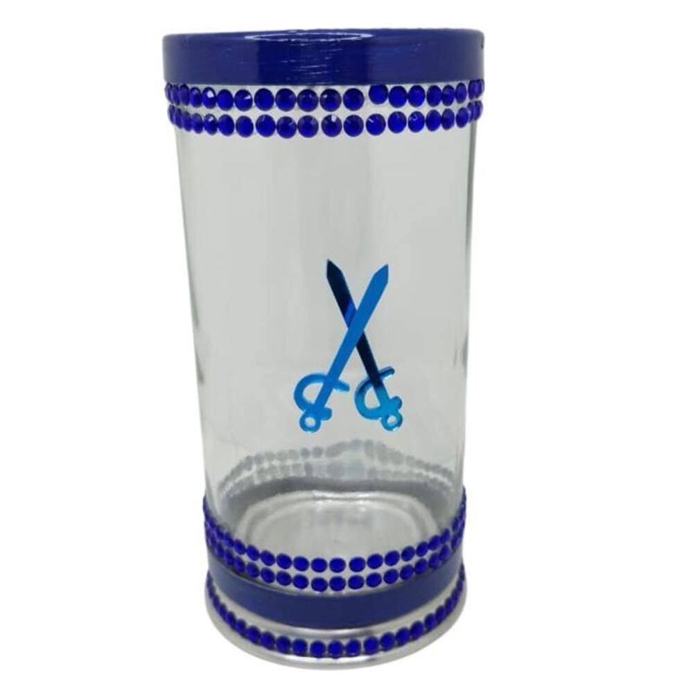 Porta Vela 7 Dias 18Cm Vidro Ogum + Presente