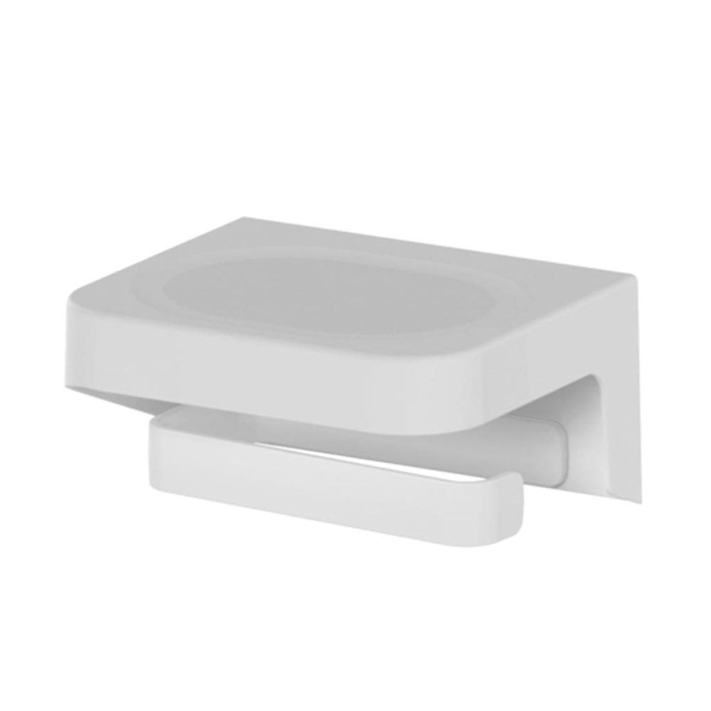 Suporte Porta Papel Higiênico De Parede Com Fixação Adesiva