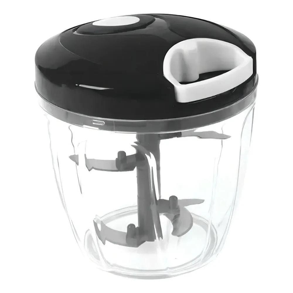 Processador Manual Triturador De Alimentos Grande 900Ml Alho