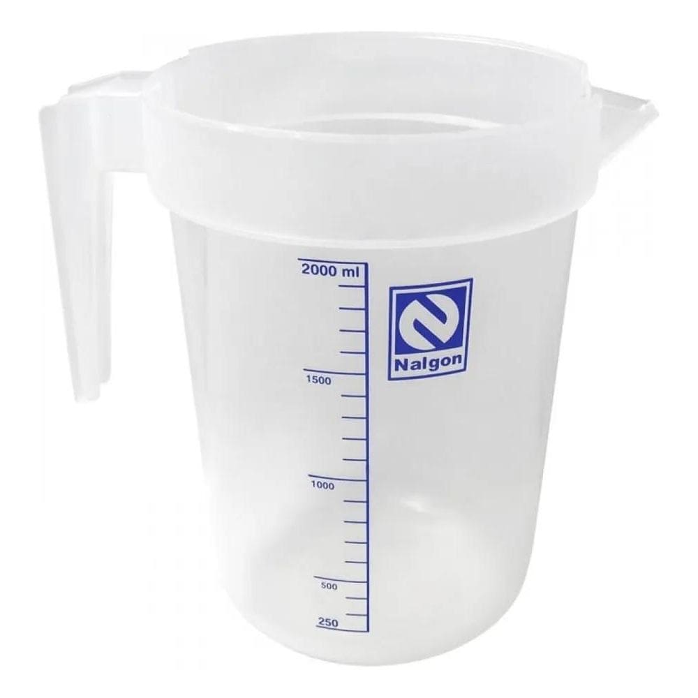 2X Jarra Graduada Em Polipropileno - 2000 Ml - Nalgon