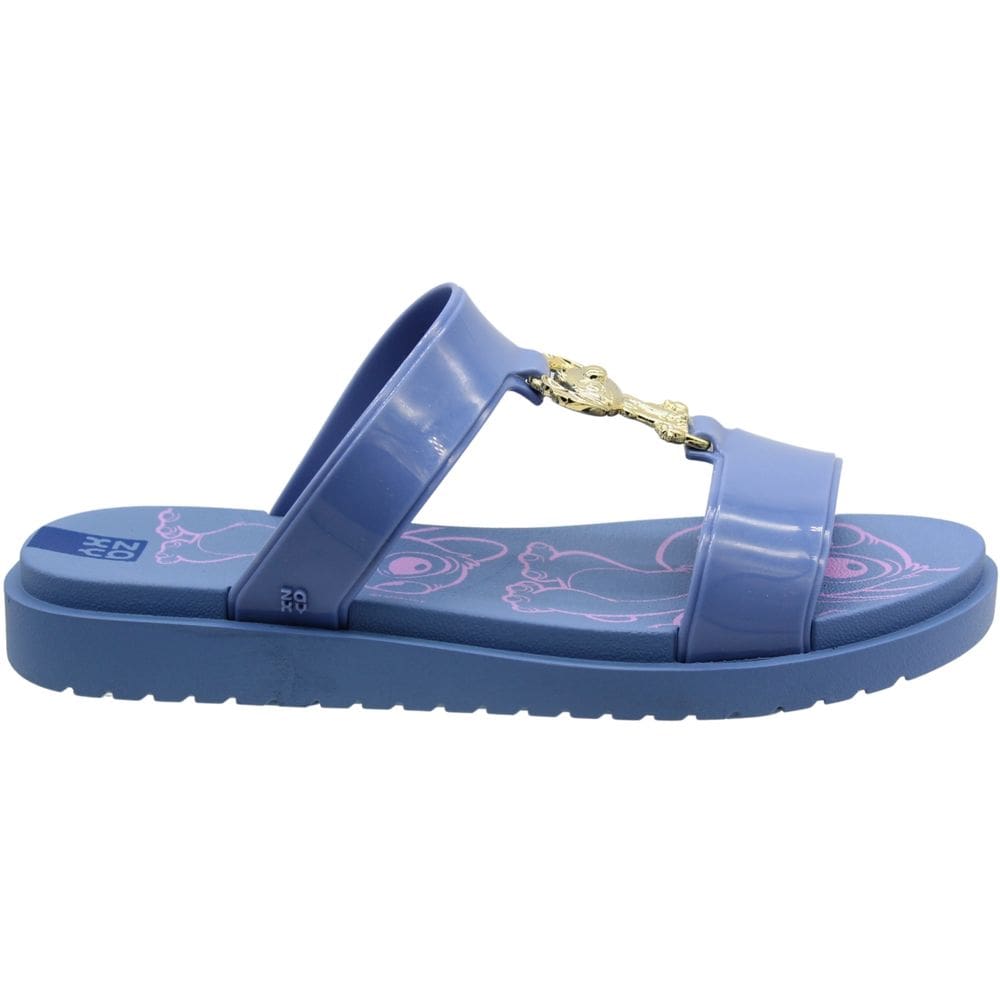 Chinelo Slide Zaxy Disney Mix Aplique Feminina