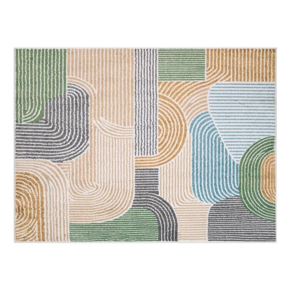 Tapete Sala Classic Mosaico Gelo 200X250Cm Desenho Organico