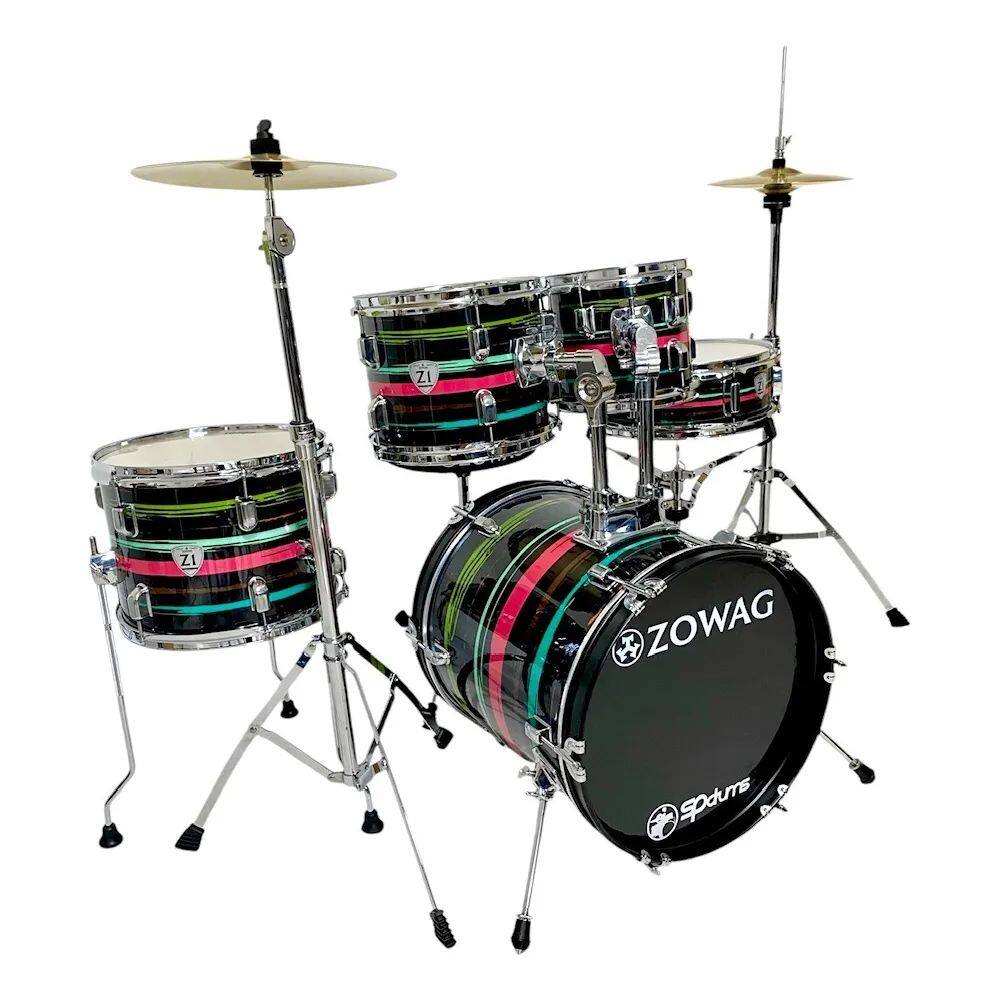 Bateria Zowag - Z1 - Bumbo 16 - Black | Ponto
