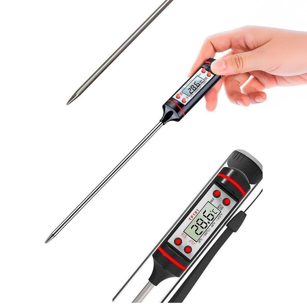 Termômetro Culinário Espeto Digital Para Cozinha Frio