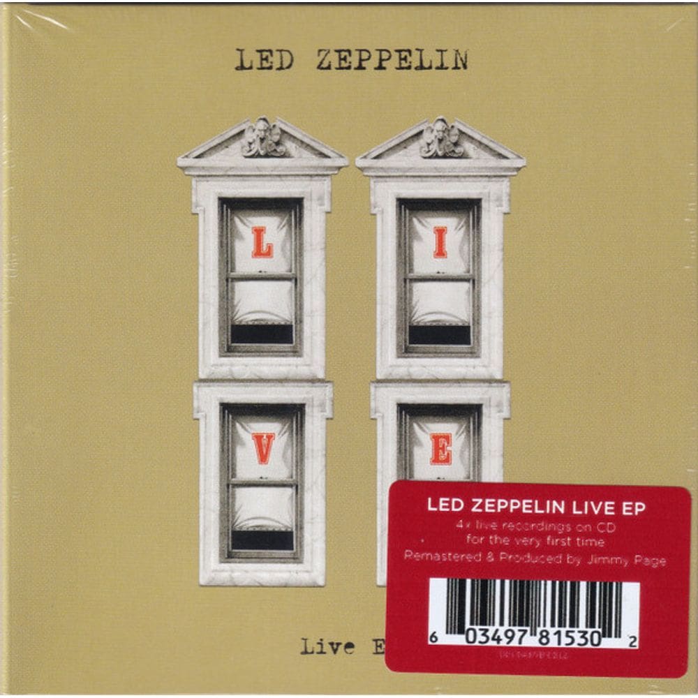 CD Led Zeppelin – Live EP (Digipack)