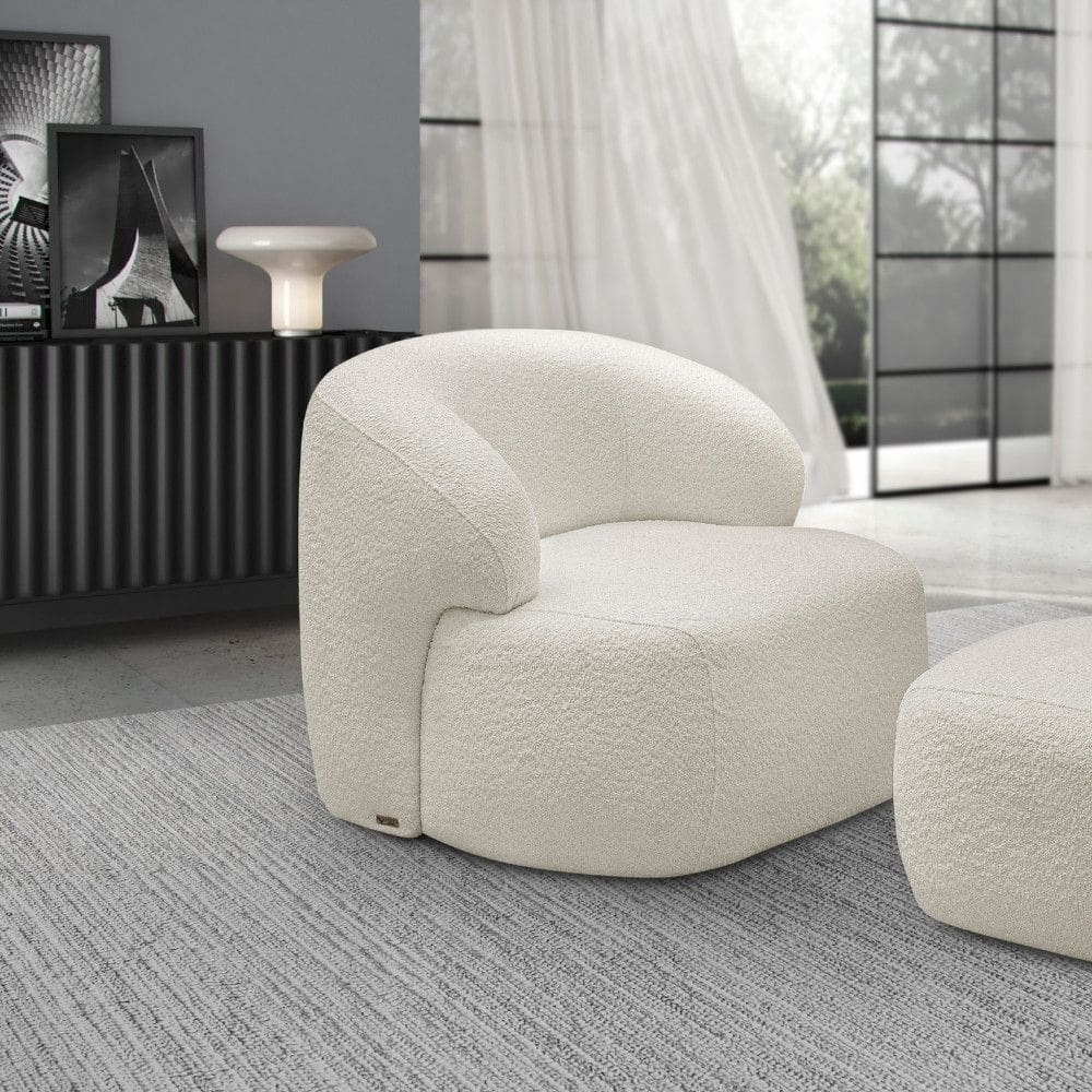 Poltrona Giratoria Veludo Chandon Ferguile