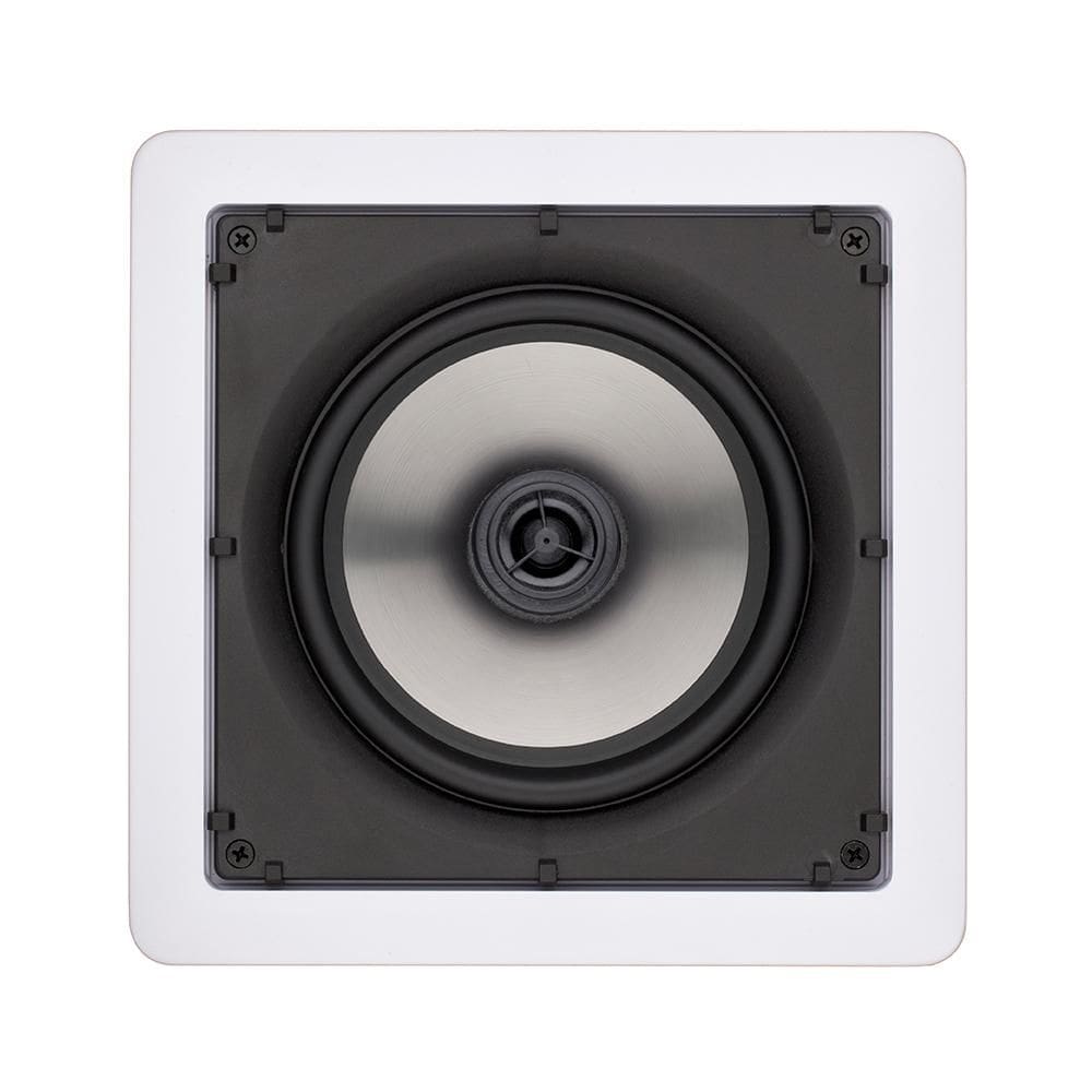 Loud SQ6 100 (UN) - Caixa acústica de embutir quadrada para Home Theater Branco