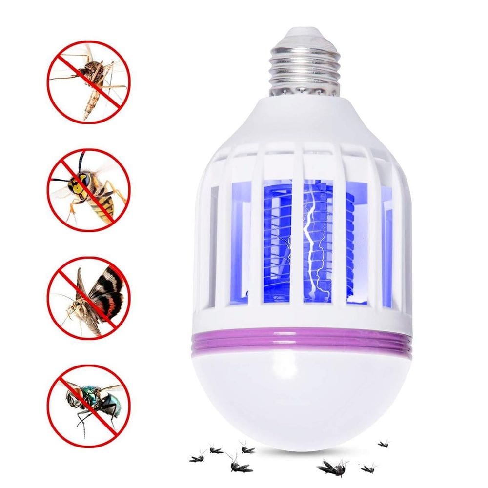 Luminária Led Mata Pernilongos Mosquitos Uv Potente