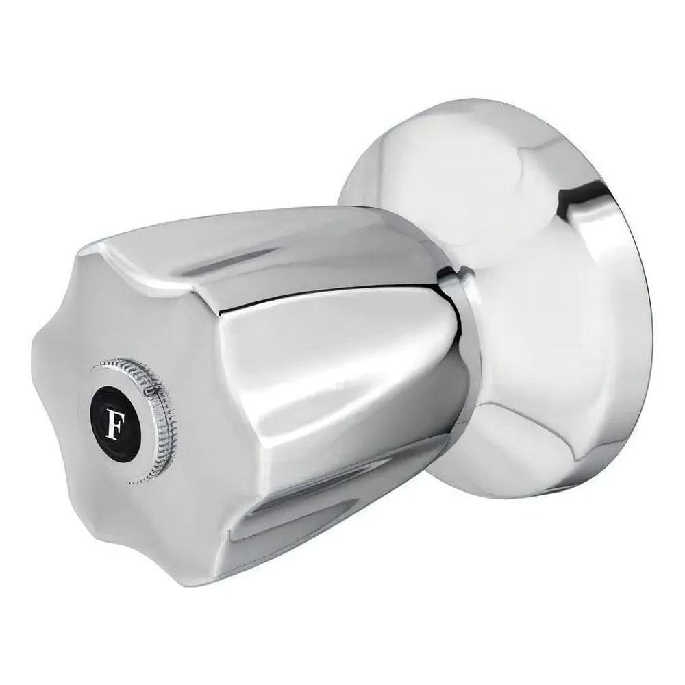 Kit 2 Acabamento Registro Banheiro C-50 Abs Cr Padrão Deca