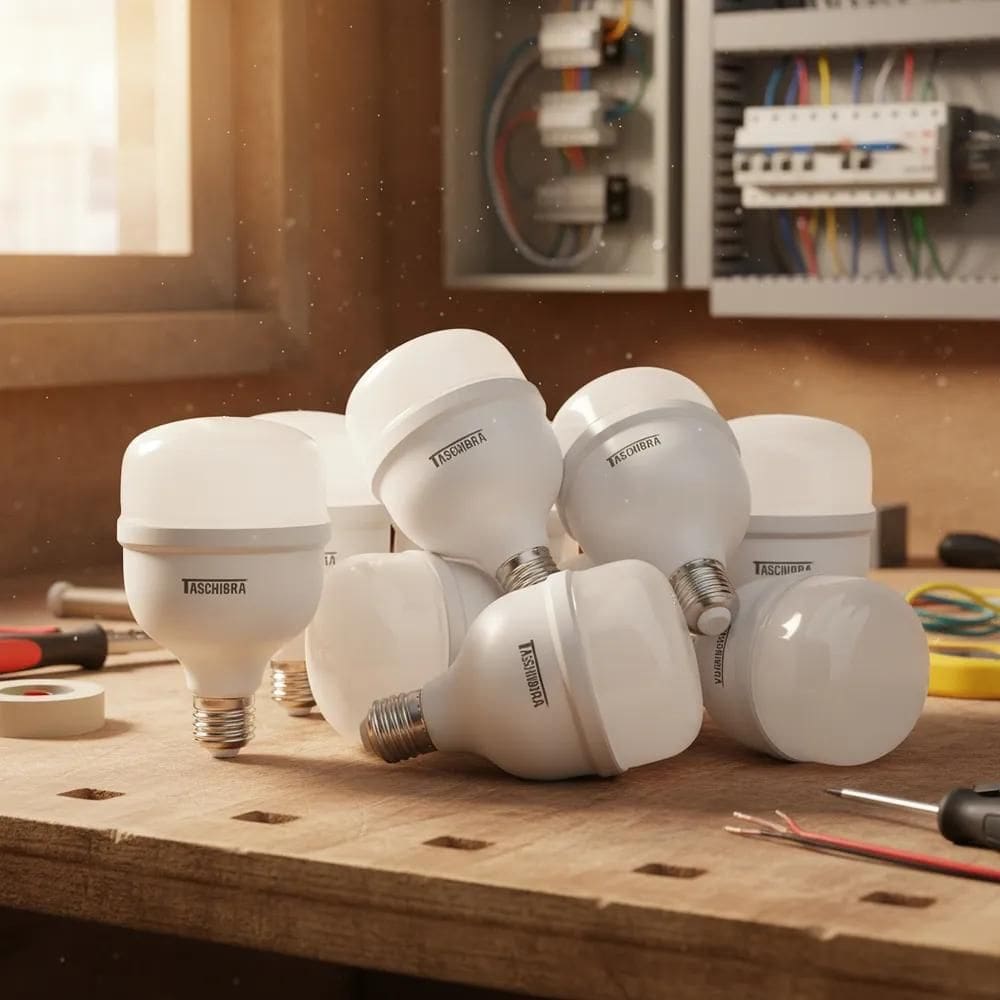 Kit 10 Lâmpadas High Led Tkl 30W Taschibra E27