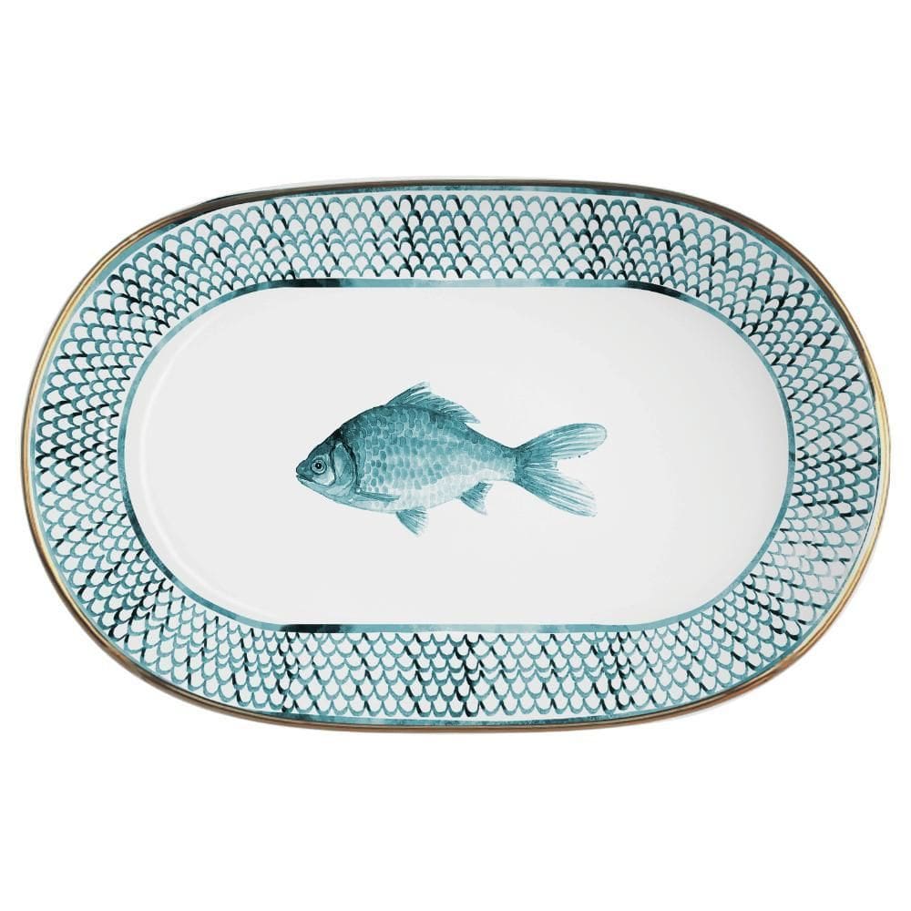 Travessa Riviera 34Cm Em Cerâmica Alleanza