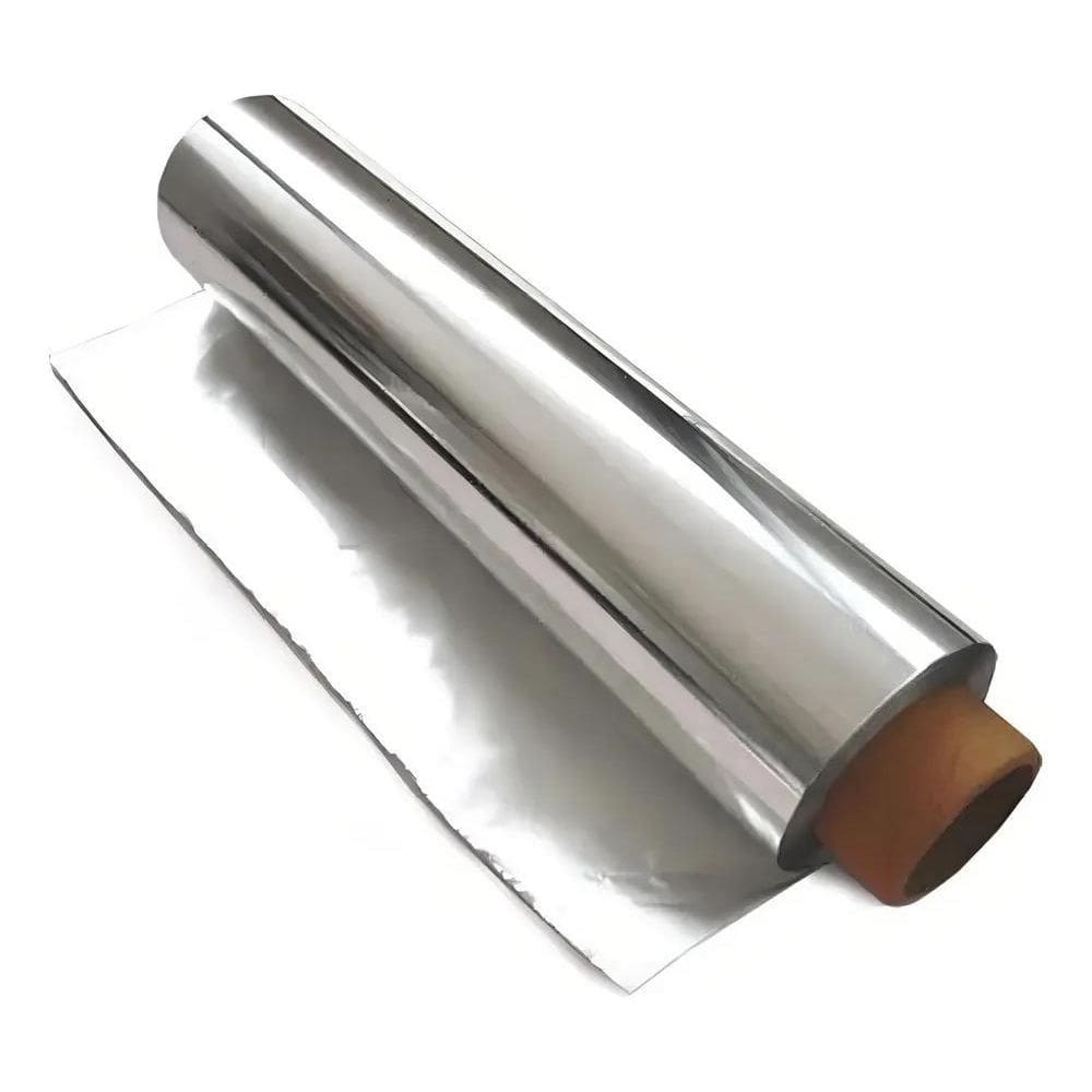 10X Rolo De Papel Aluminio 30 Cm X 100 Metros 1 Rolo