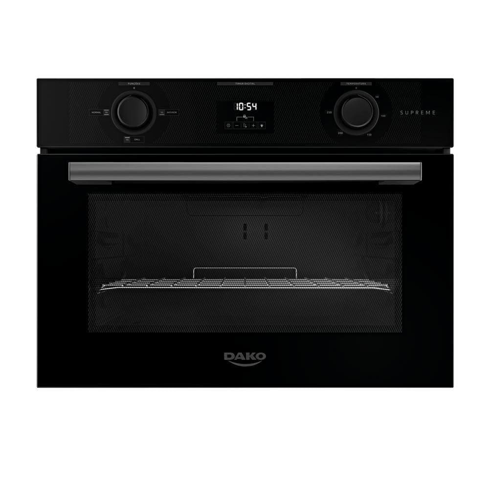 Forno De Embutir Elétrico Dako Supreme 52L Digital Preto 220V